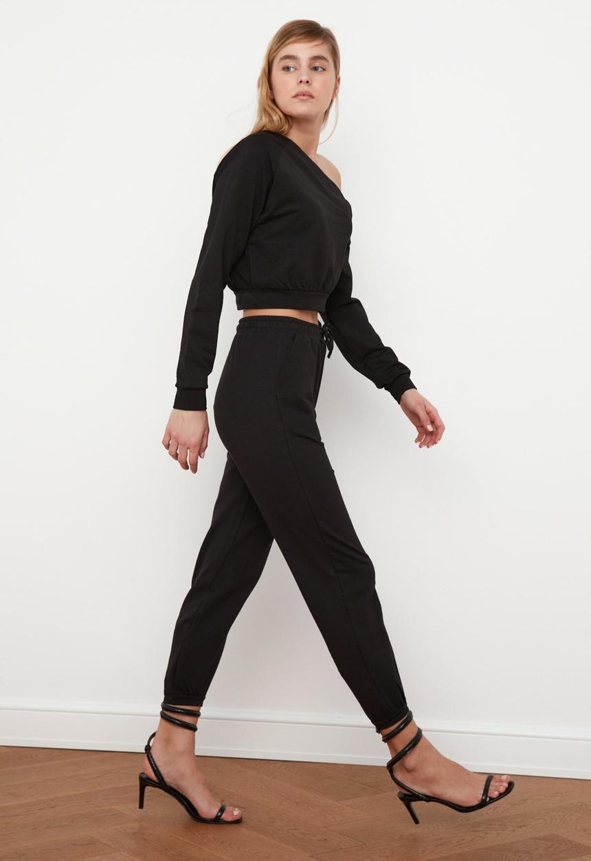 Trendyol - Basic trousers - black