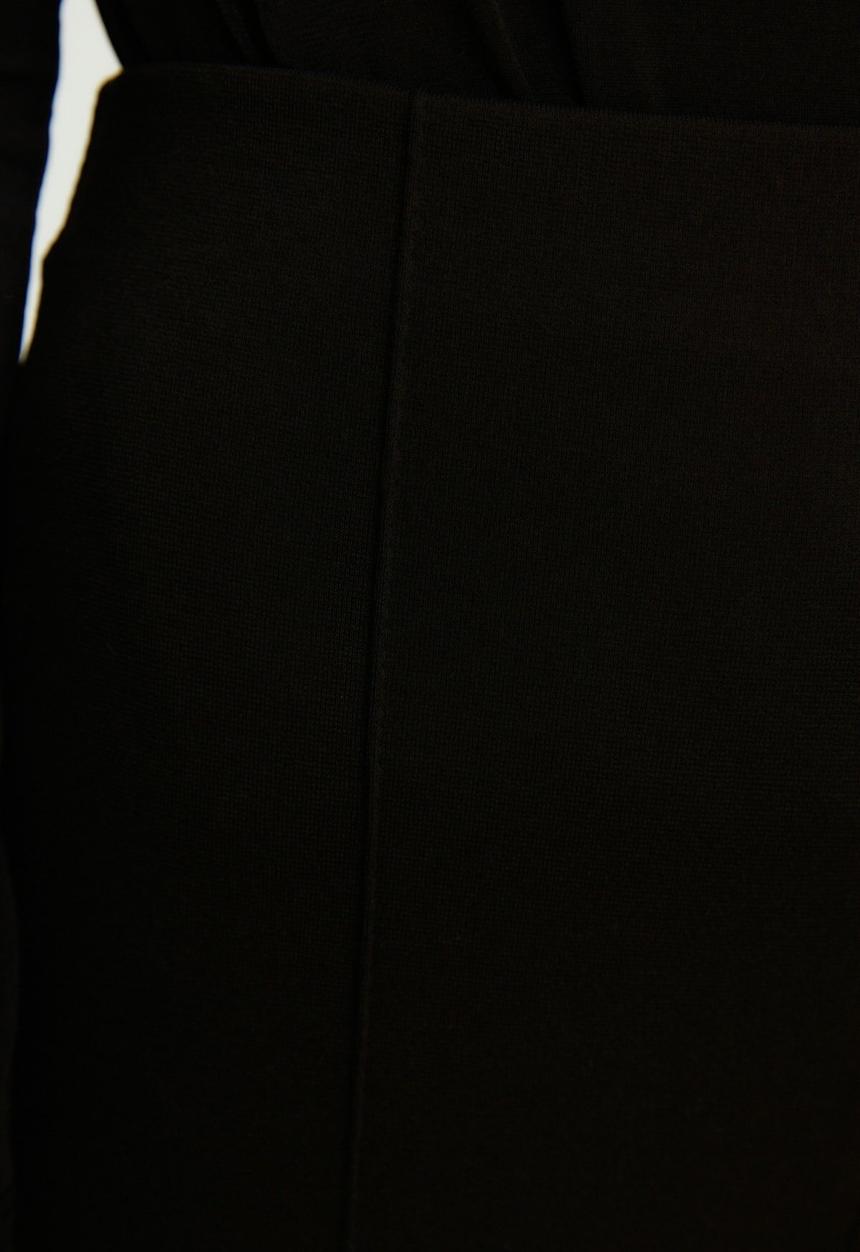 Trendyol - Flare trousers - black
