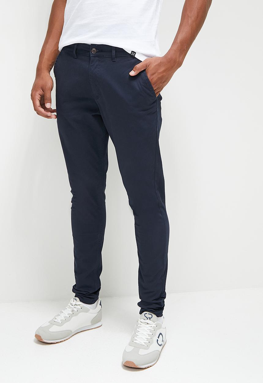 STYLE REPUBLIC - Skinny tapered chino - navy