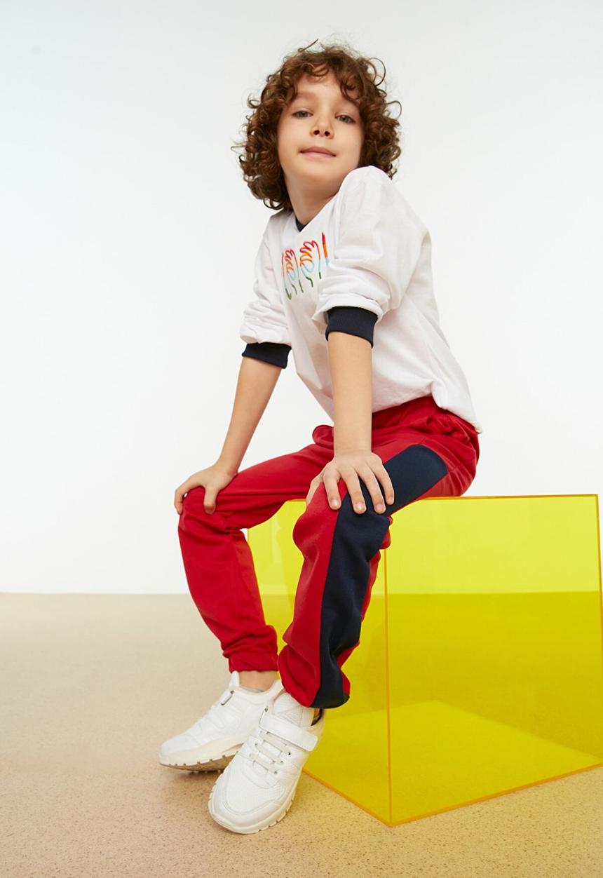 Trendyol - Cotton jogger - red