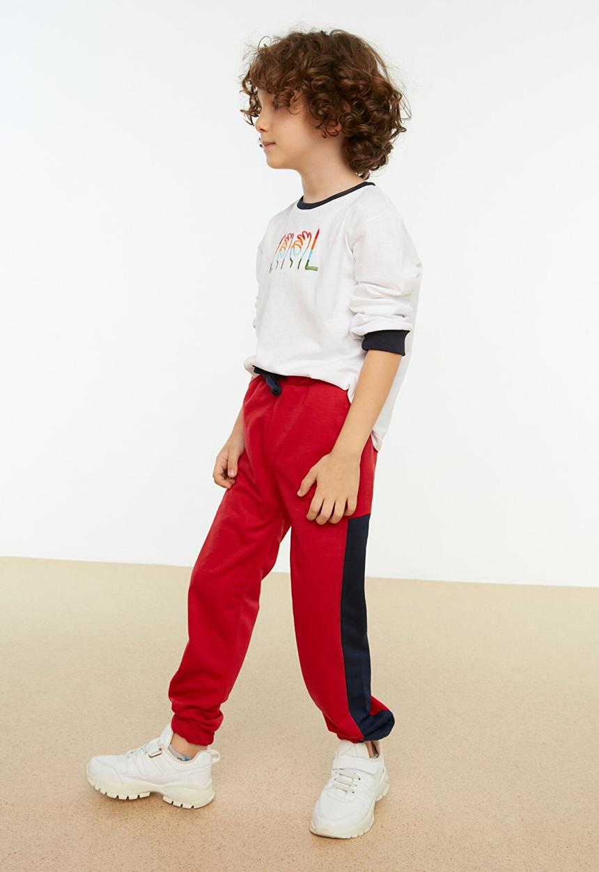 Trendyol - Cotton jogger - red