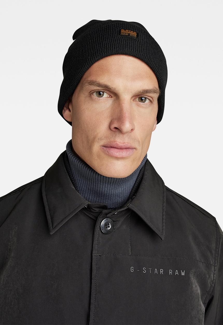 G-STAR - Effo beanie long - black