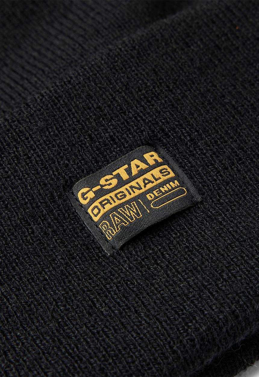 G-STAR - Effo beanie long - black