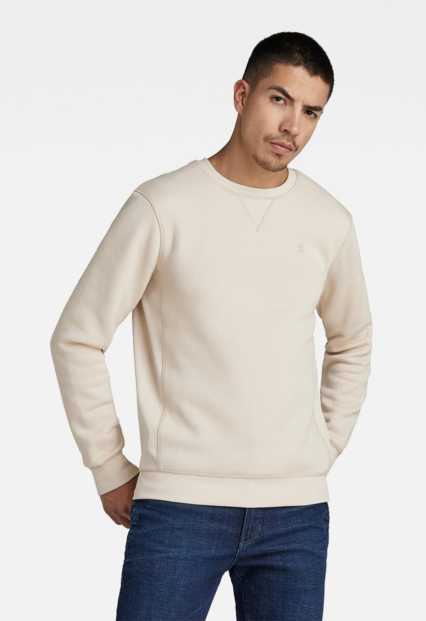 G-STAR - Premium core r sw long sleeve - stone