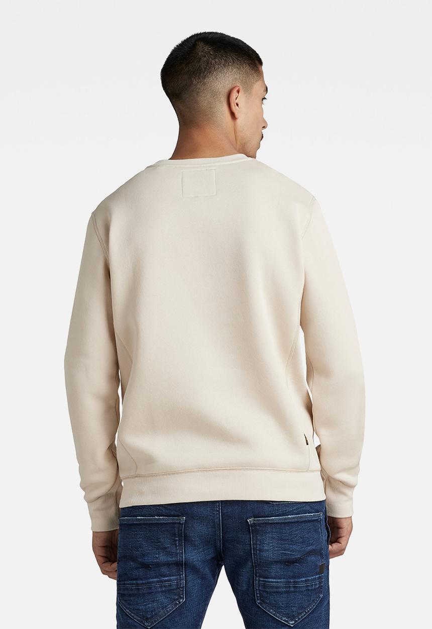 G-STAR - Premium core r sw long sleeve - stone