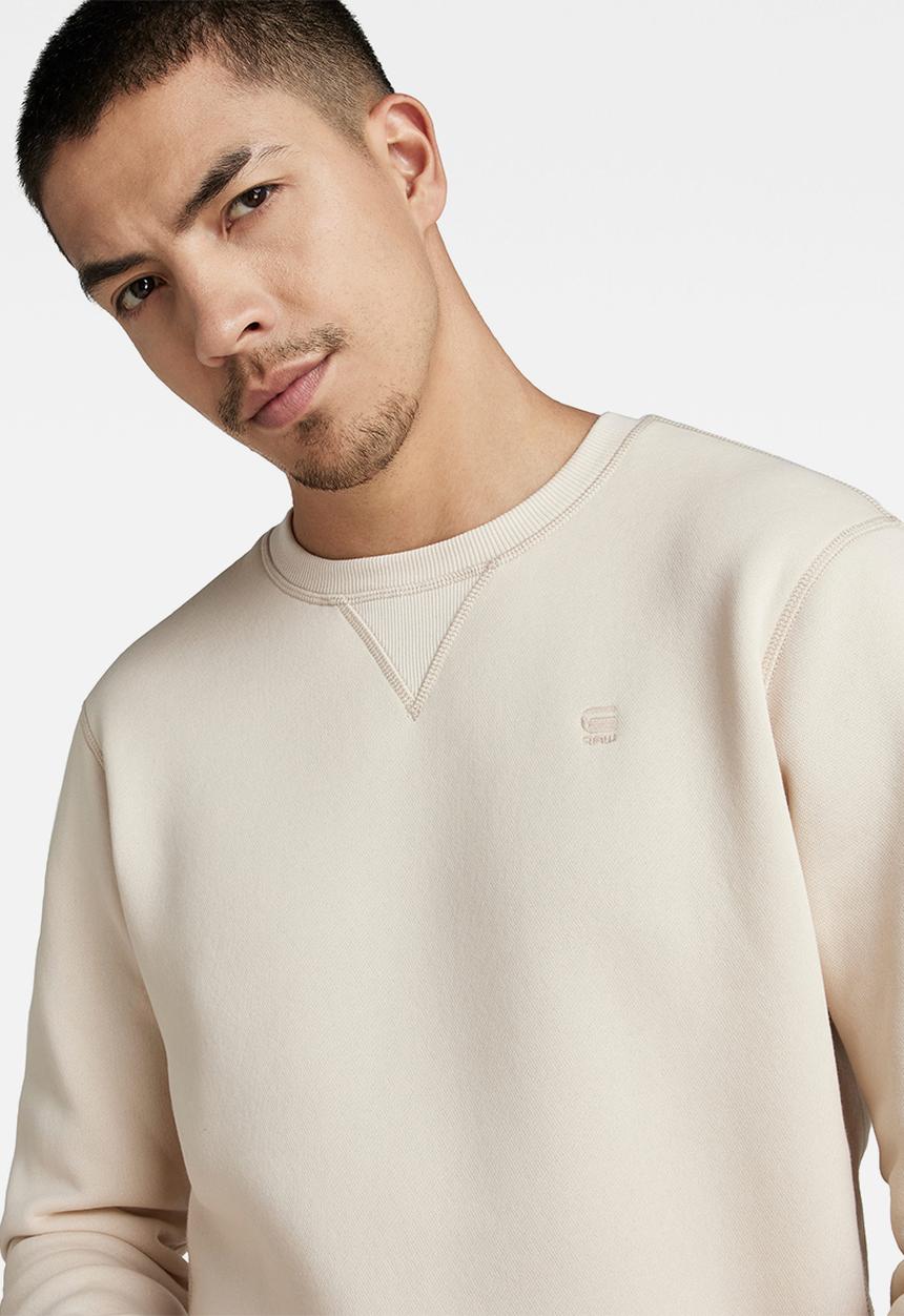 G-STAR - Premium core r sw long sleeve - stone