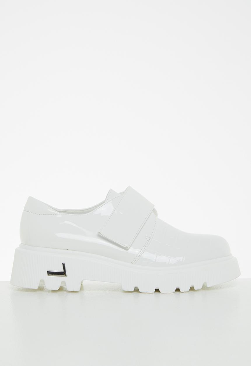 Footwork - Nexa chunky monk shoe - white
