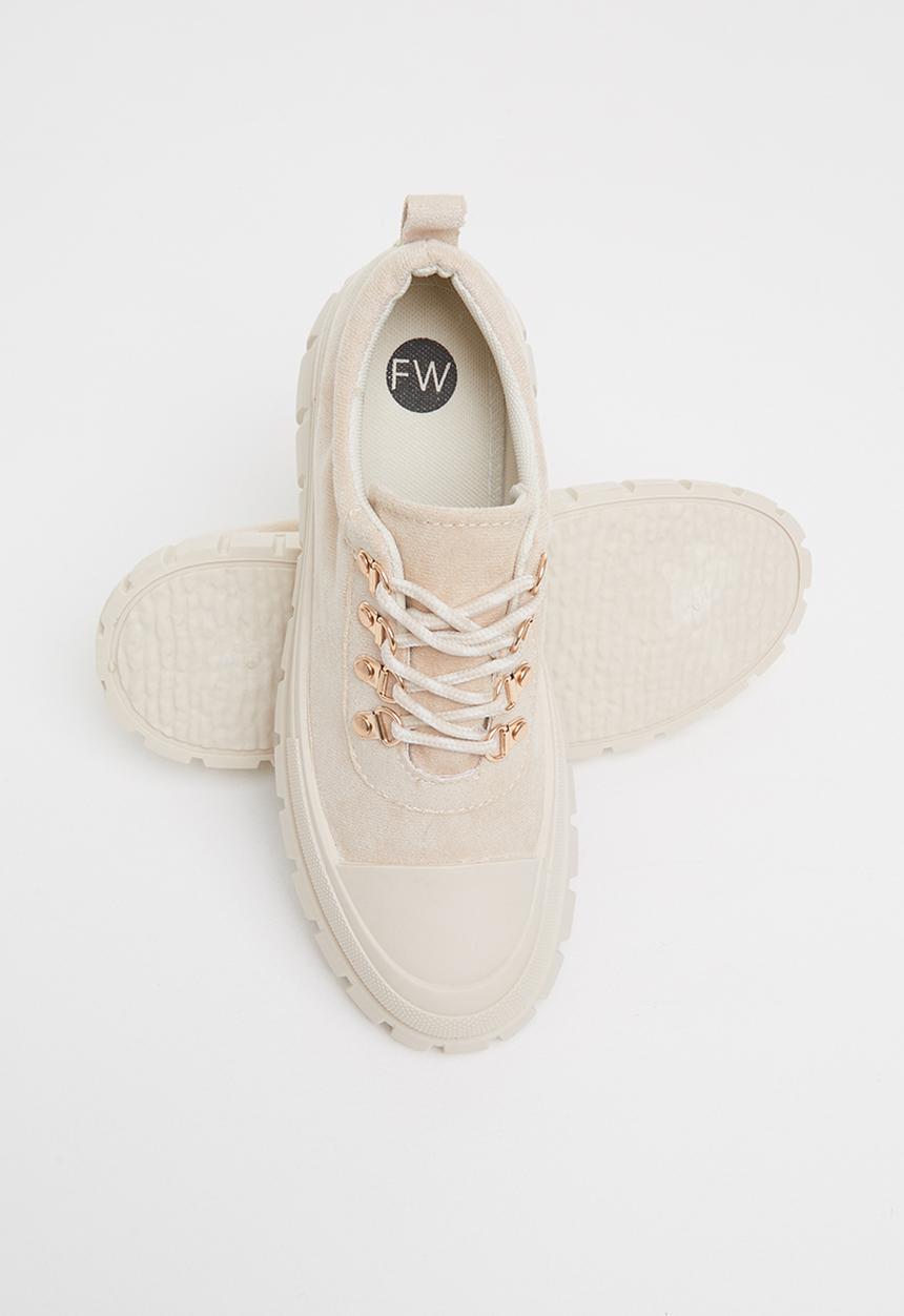 Footwork - Babs chunky sneaker - beige