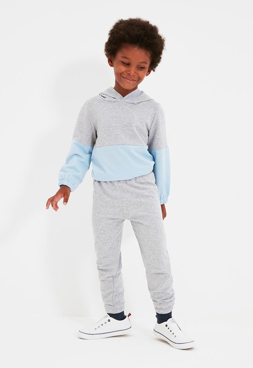 Trendyol - Long sleeve sweatsuit - gray
