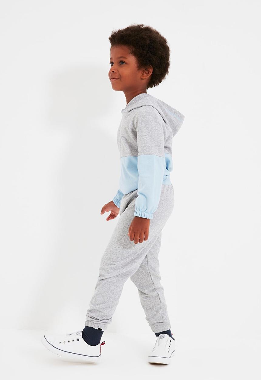 Trendyol - Long sleeve sweatsuit - gray