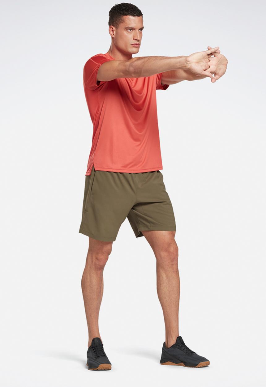 Reebok - Workout  Woven Short - army green