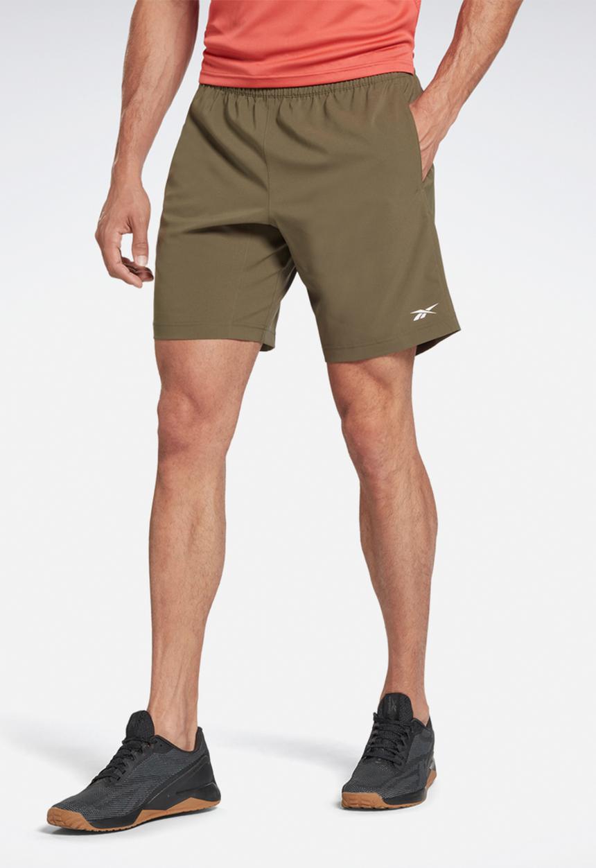 Reebok - Workout  Woven Short - army green