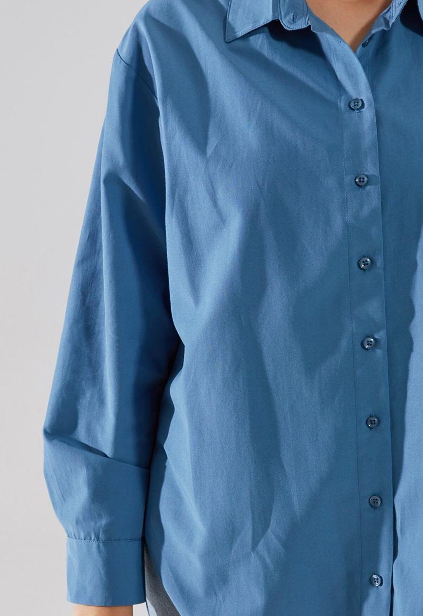 Trendyol - Loose fit shirt - petrol