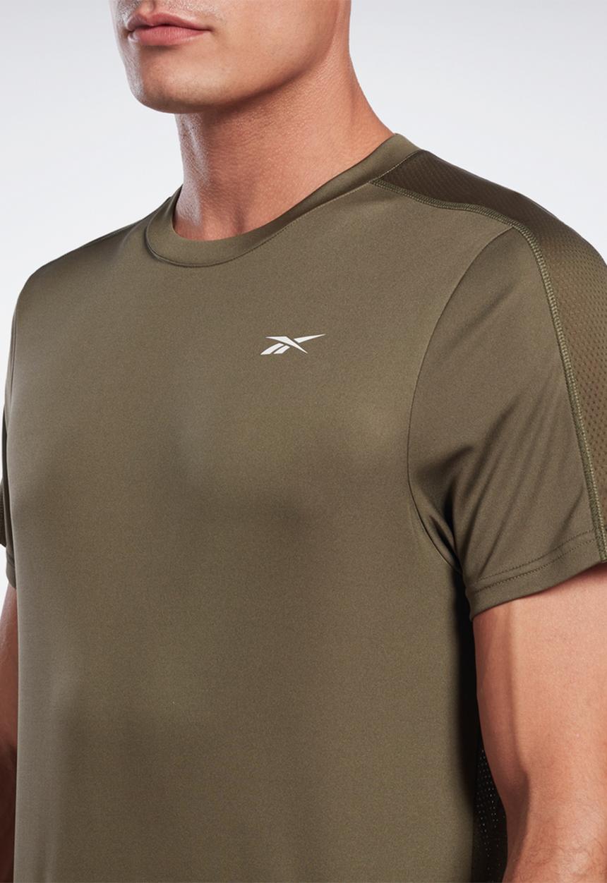 Reebok - Workout SS Tech Tee - Army green