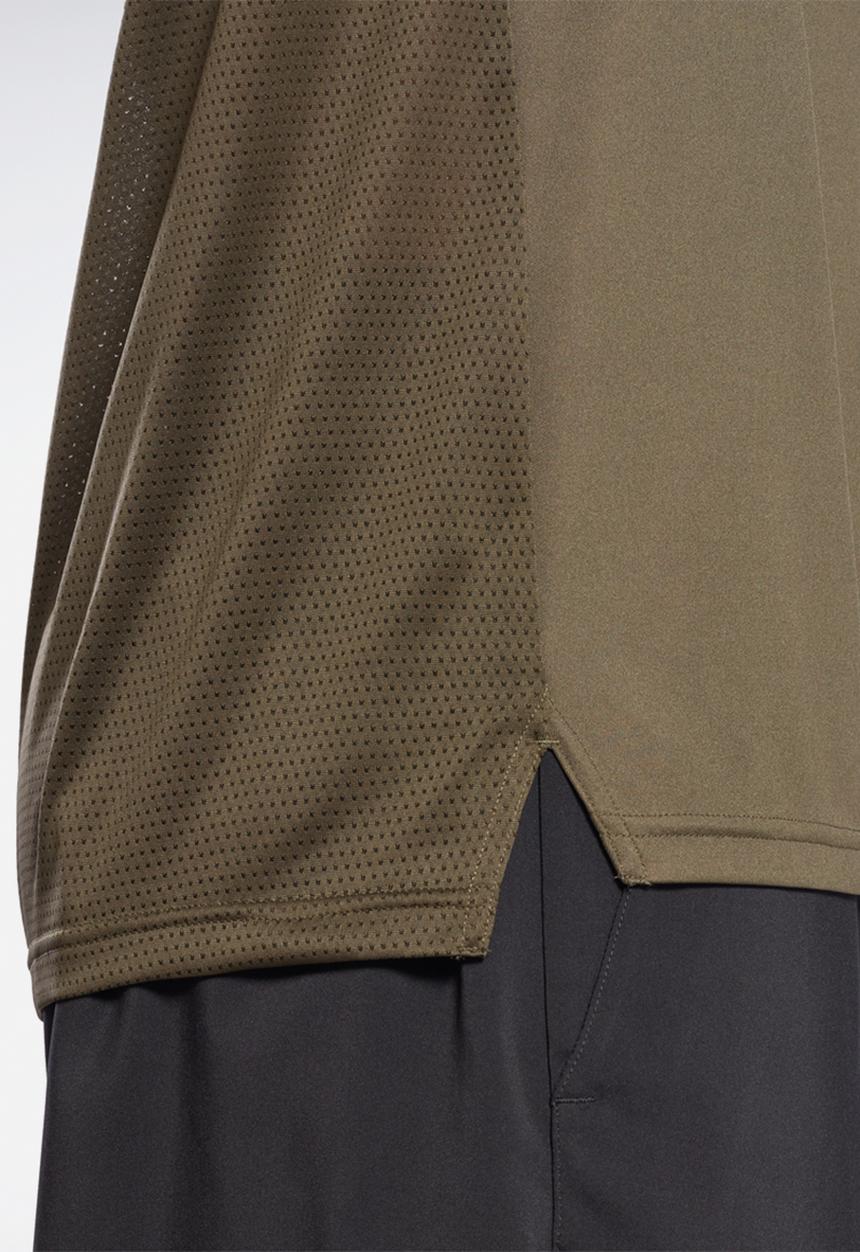 Reebok - Workout SS Tech Tee - Army green