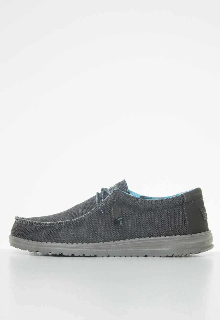 Hey Dude - Wally sox - charcoal