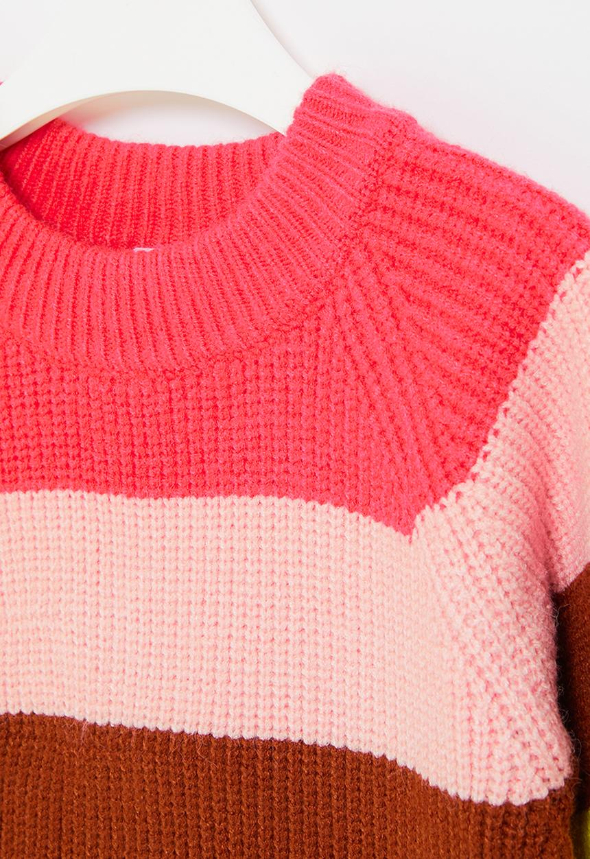 Pop Candy - Rainbow stripe jersey - multi