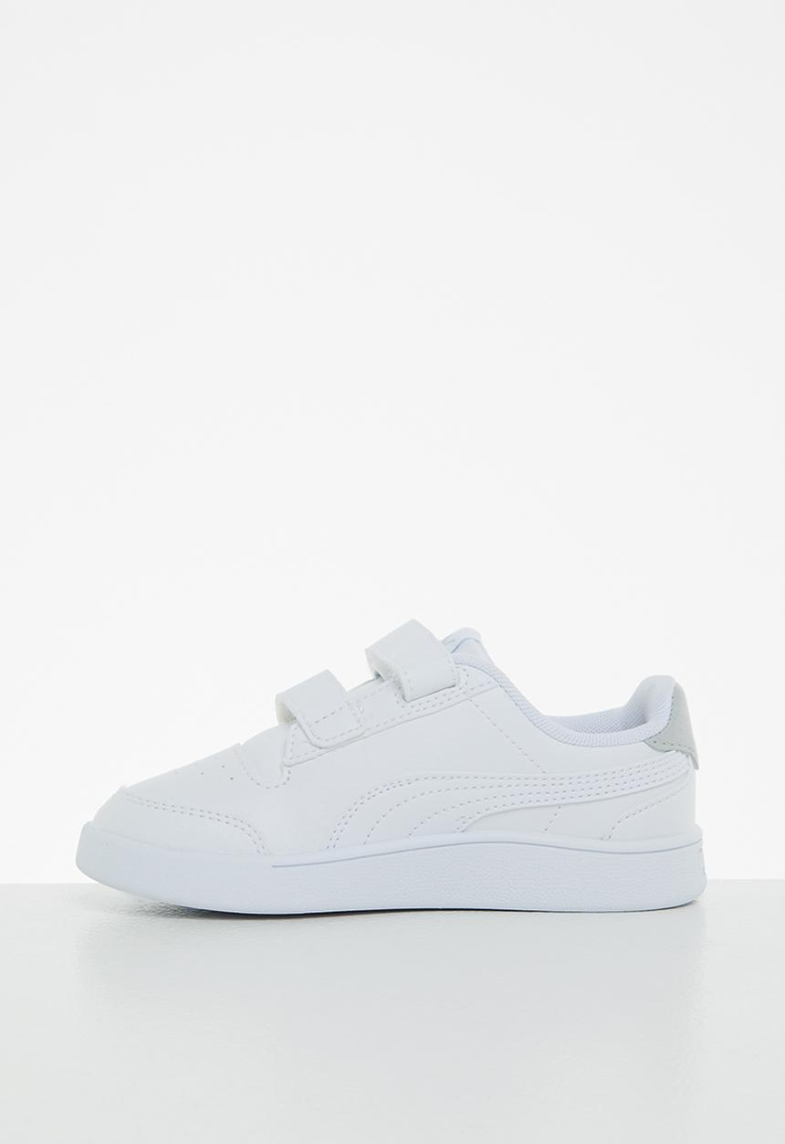 PUMA - Puma shuffle v ps - puma white-puma white-gray violet-puma team gold