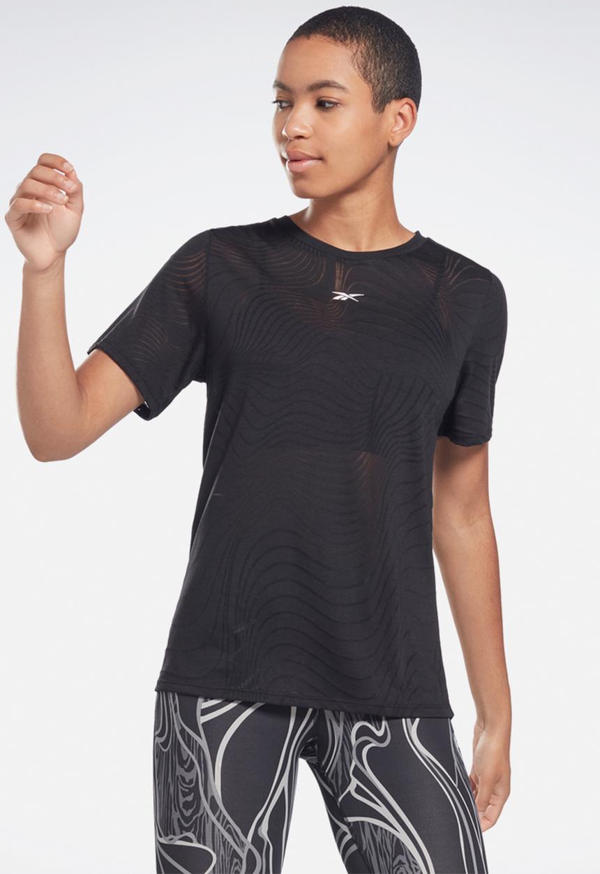Reebok - Ts burnout tee - black