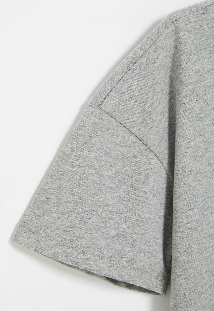 Superbalist - Oversized T-shirt dress - grey