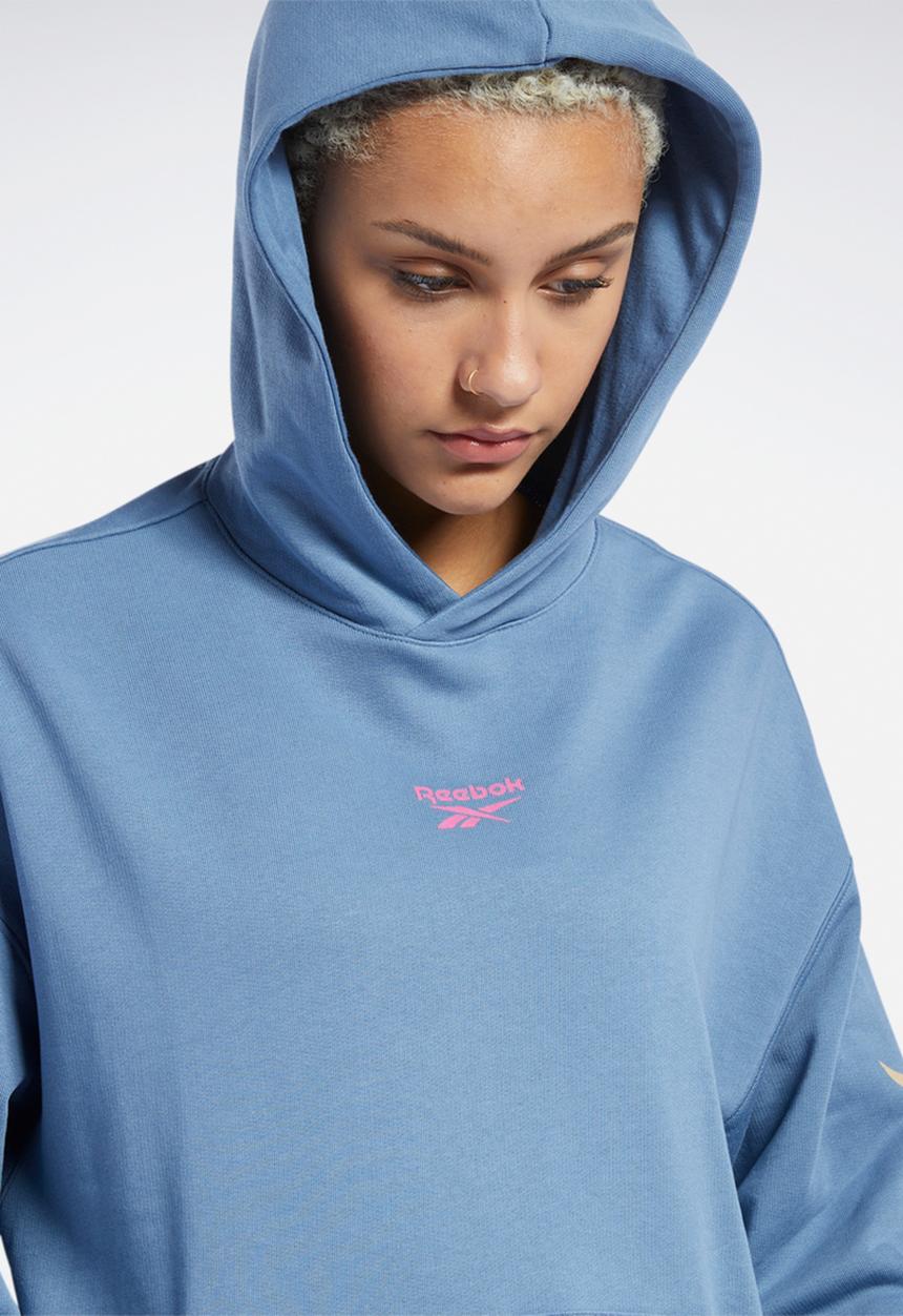 Reebok - Cl supernatural hoodie - blue