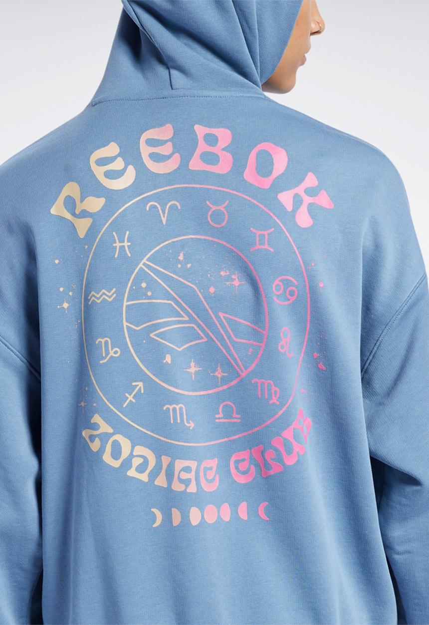 Reebok - Cl supernatural hoodie - blue