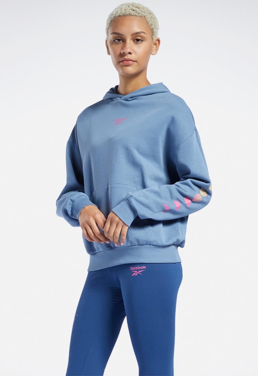 Reebok - Cl supernatural hoodie - blue