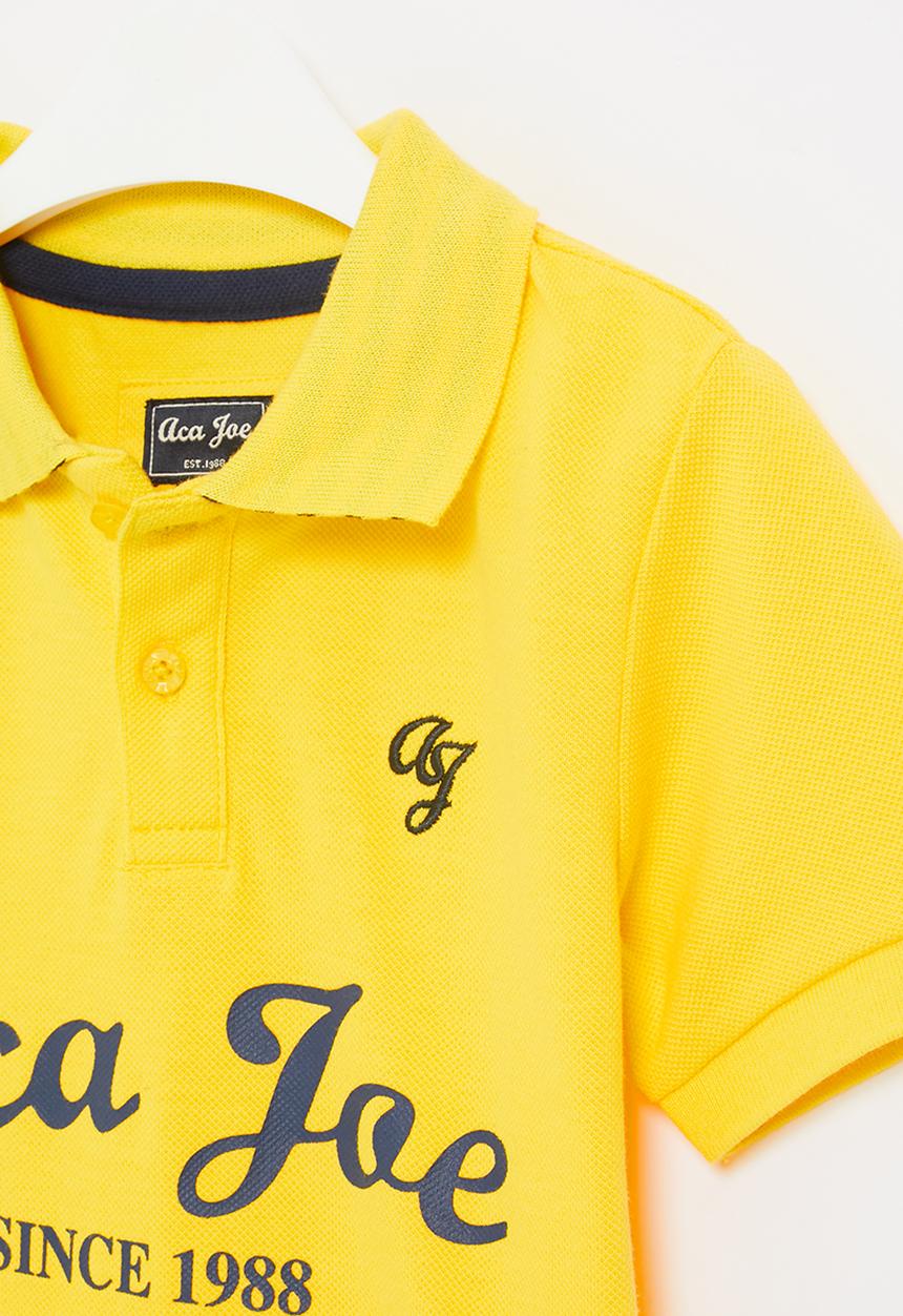 Aca Joe - Aca joe flat print golfer - yellow