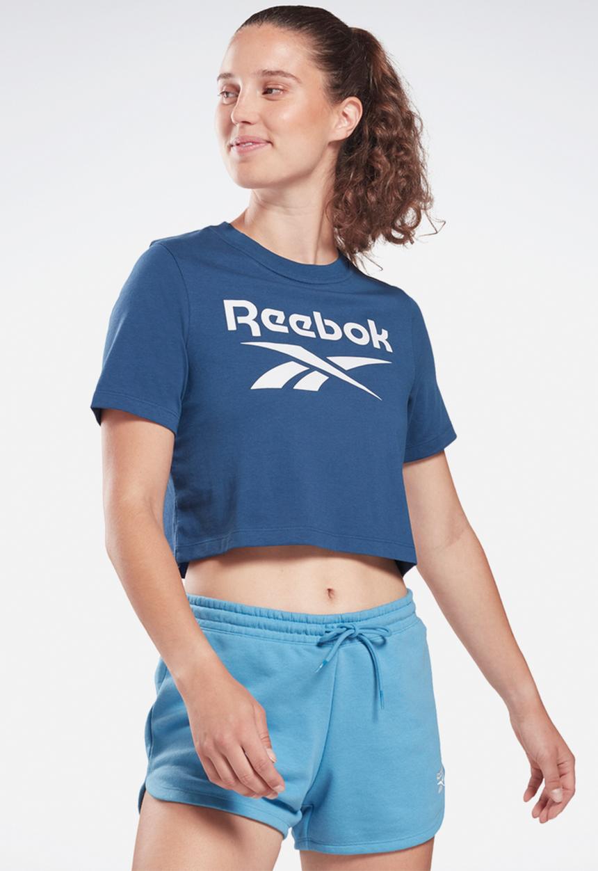 Reebok - Ri bl crop tee - blue
