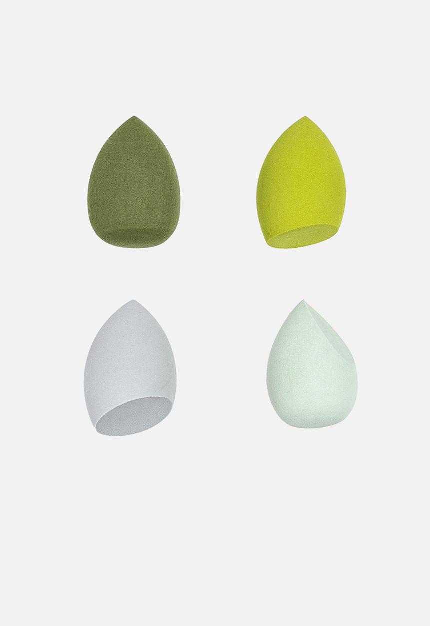 Glam Beauty - Makeup Blender 4 Pack - Greens
