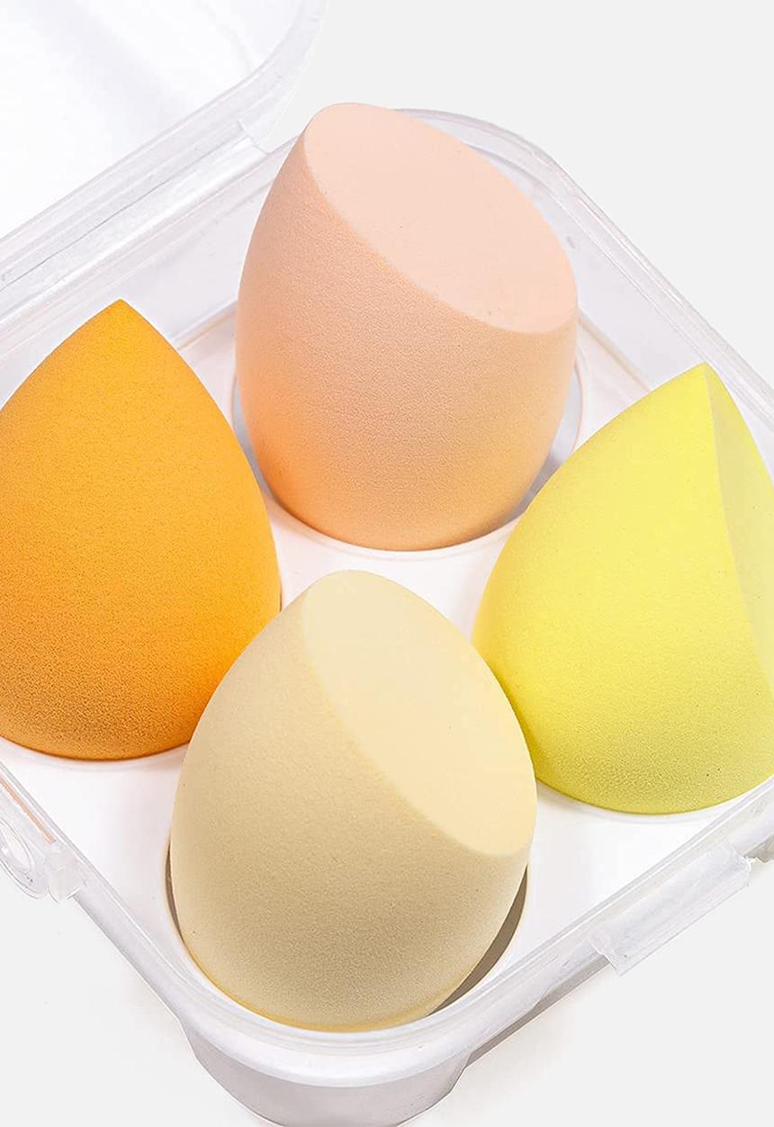 Glam Beauty - Makeup Blender 4 Pack - Yellows