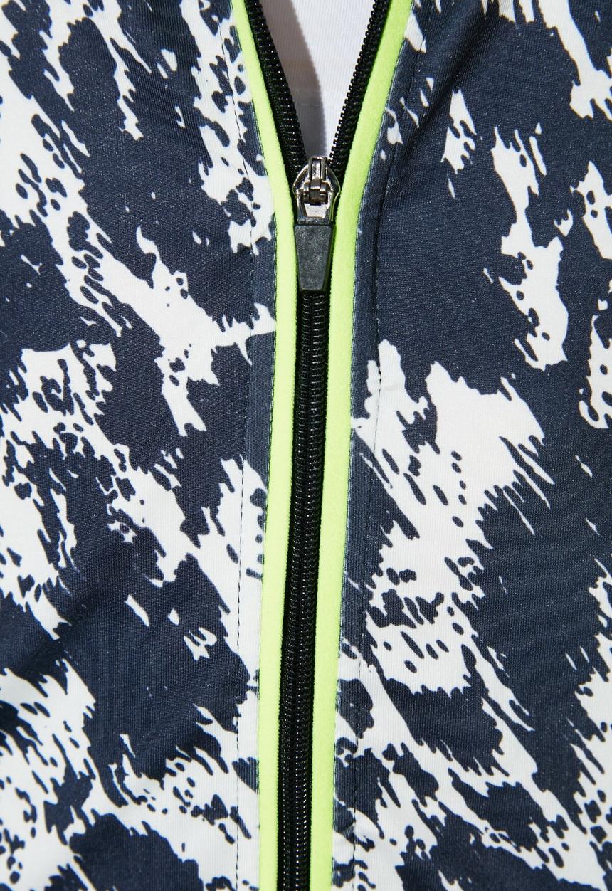 Trendyol - Neon stripe patterned sports jacket - multi