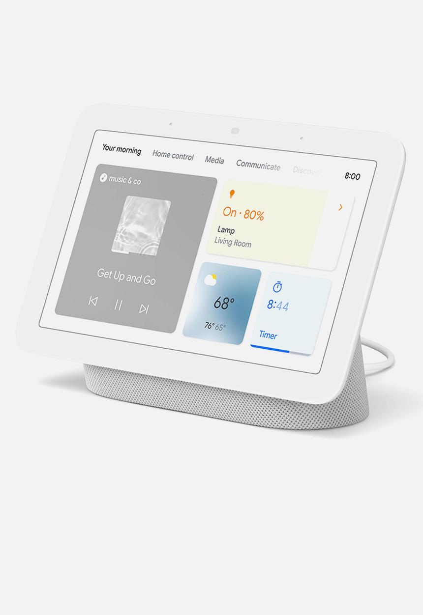 Google - Nest hub 2nd gen-chalk