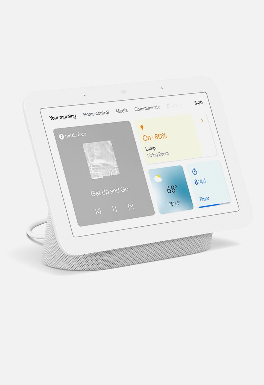Google - Nest hub 2nd gen-chalk