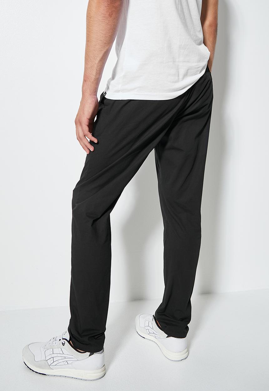 Superbalist - Deco cracker poplin elastic waistband pant - black
