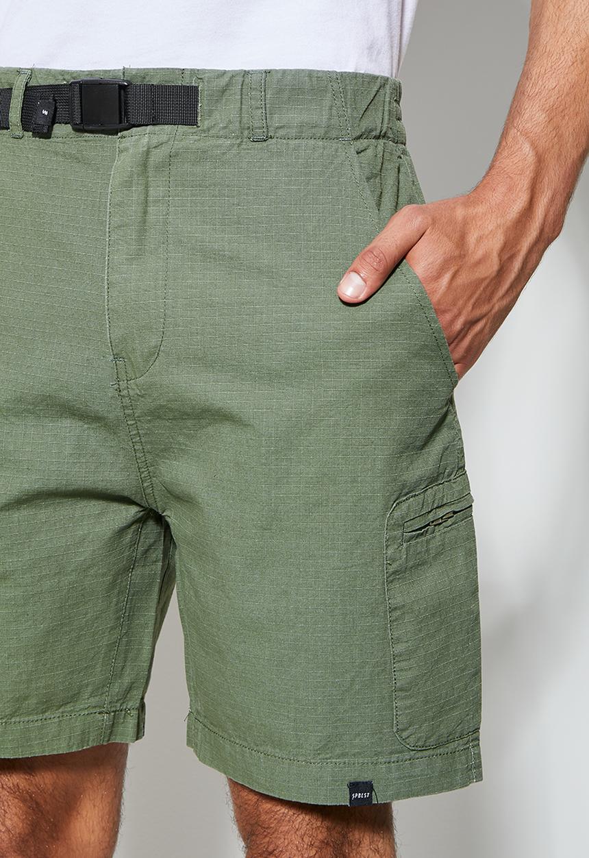 Superbalist - Osaka utility short - dark green