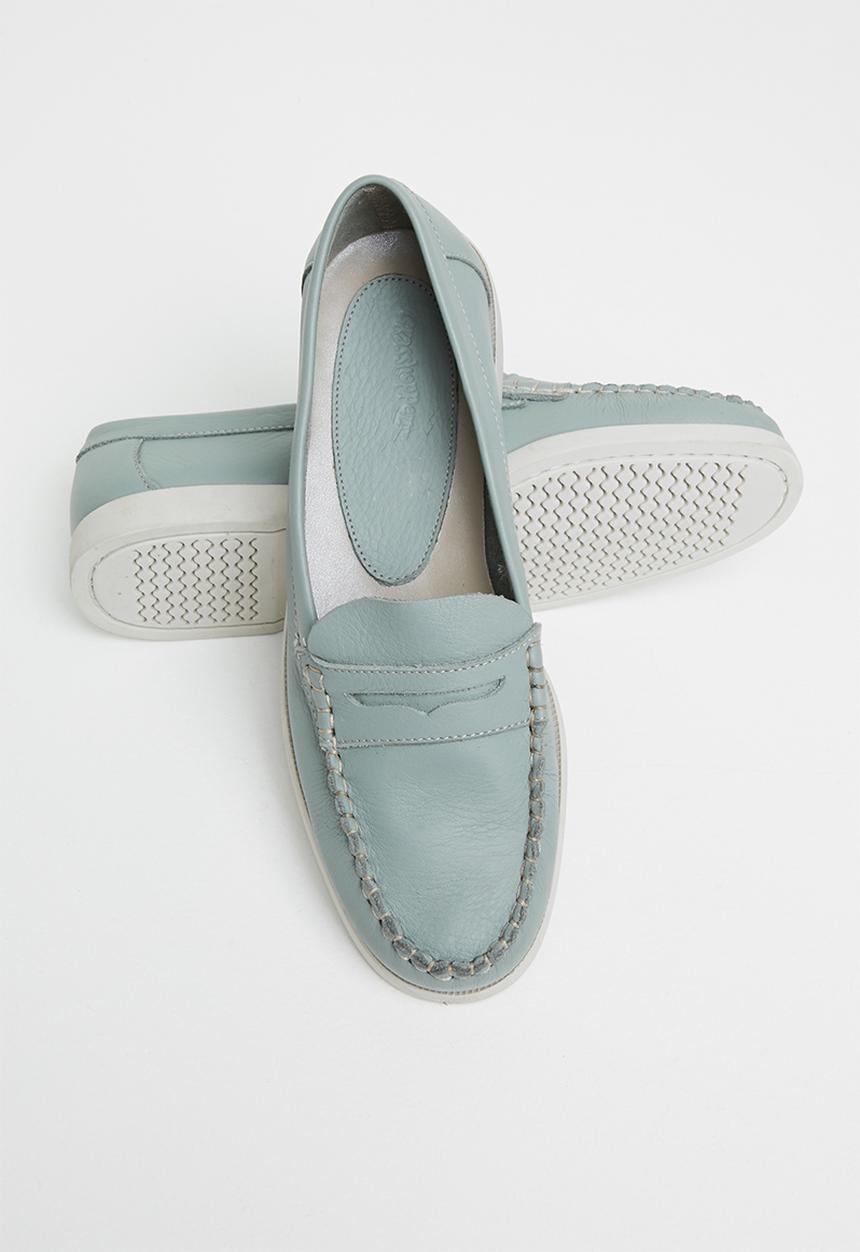 Grasshoppers - Shiloh natan leather - powder blue