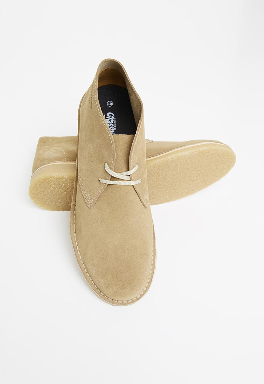 Grasshoppers - Tracker buck suede boot - mushroom