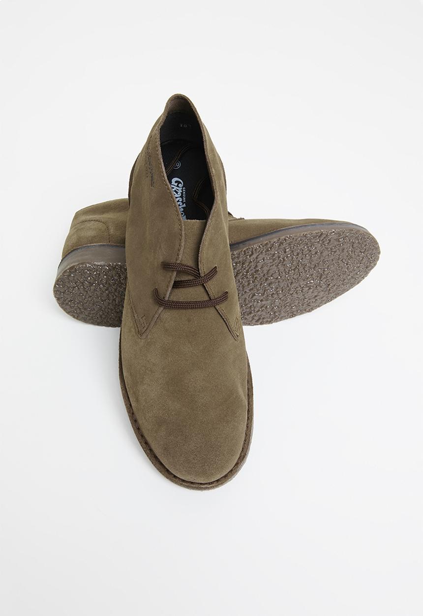 Grasshoppers - Tracker buck suede boot - coffee