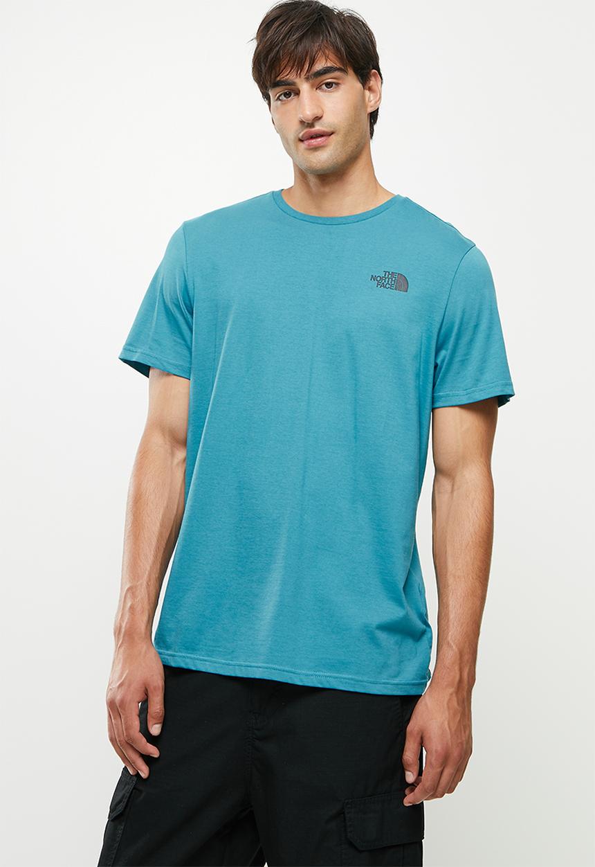 The North Face - Mens threeyama short sleeve tee - storm blue