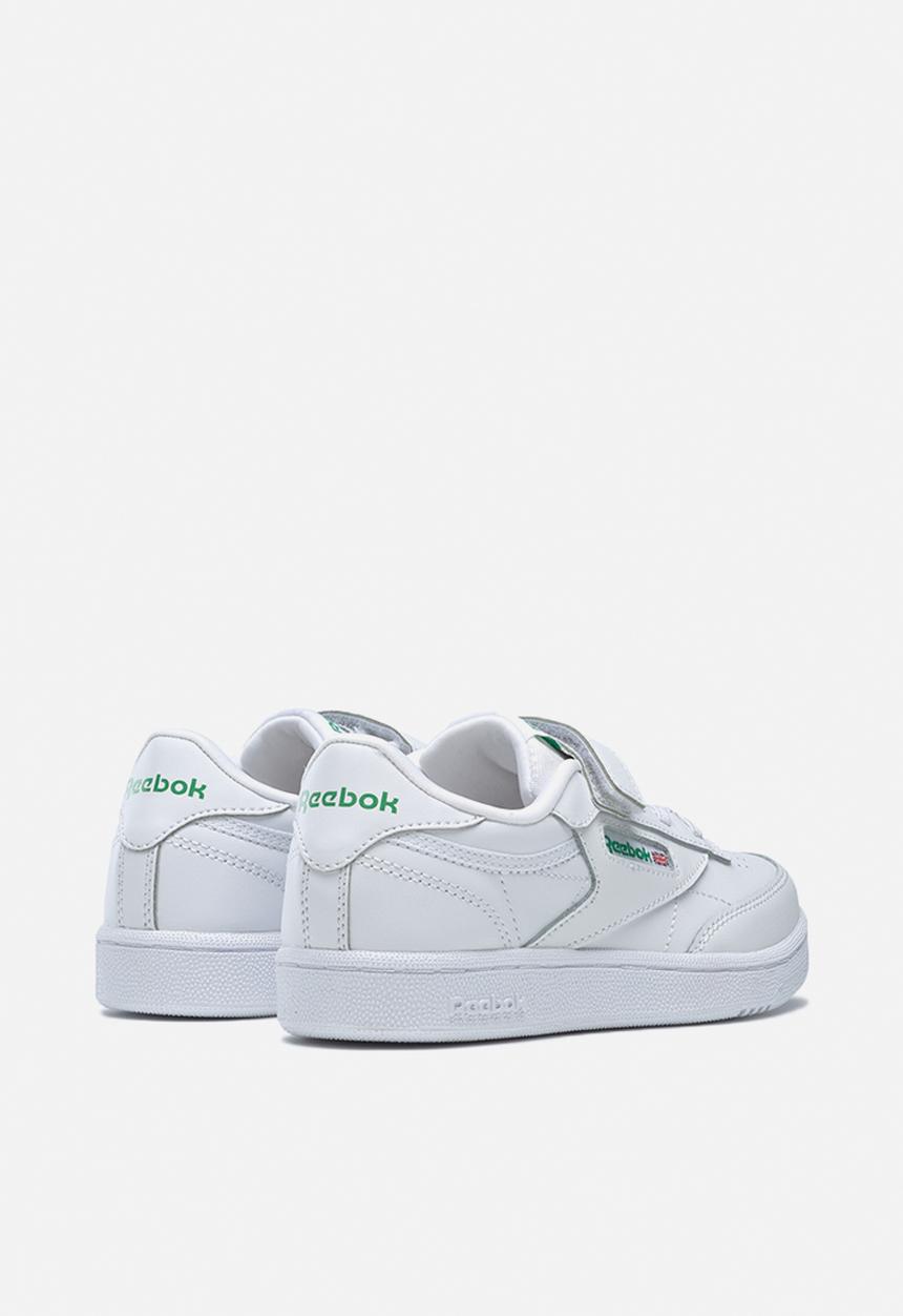 Reebok - Kids club c 1v - white/glen green