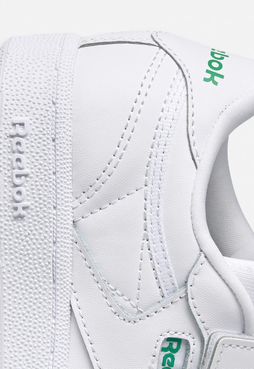 Reebok - Kids club c 1v - white/glen green