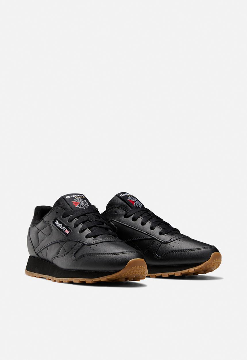 Reebok - Classic leather - core black/reebok rubber gum-02