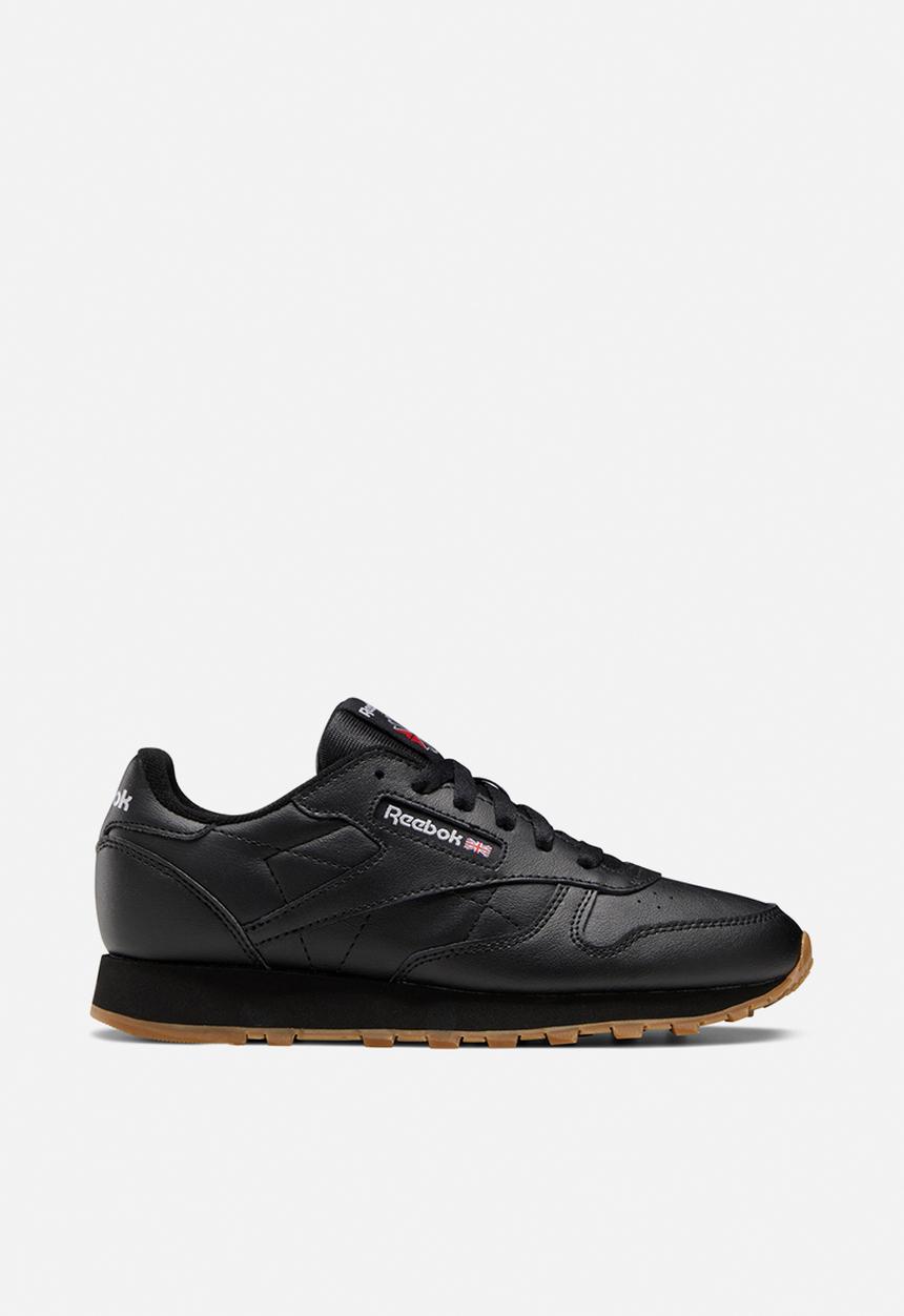 Reebok - Classic leather - core black/reebok rubber gum-02