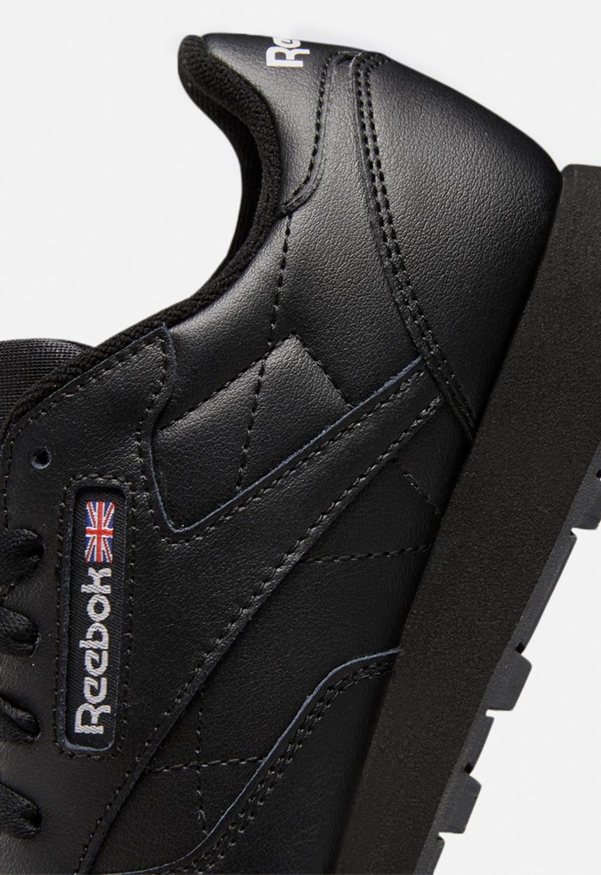 Reebok - Tweens reebok cl lthr - core black