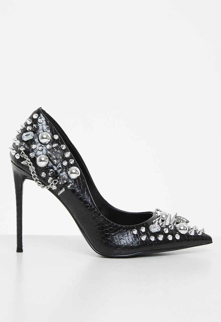 Steve Madden - Veronicka court - black & silver