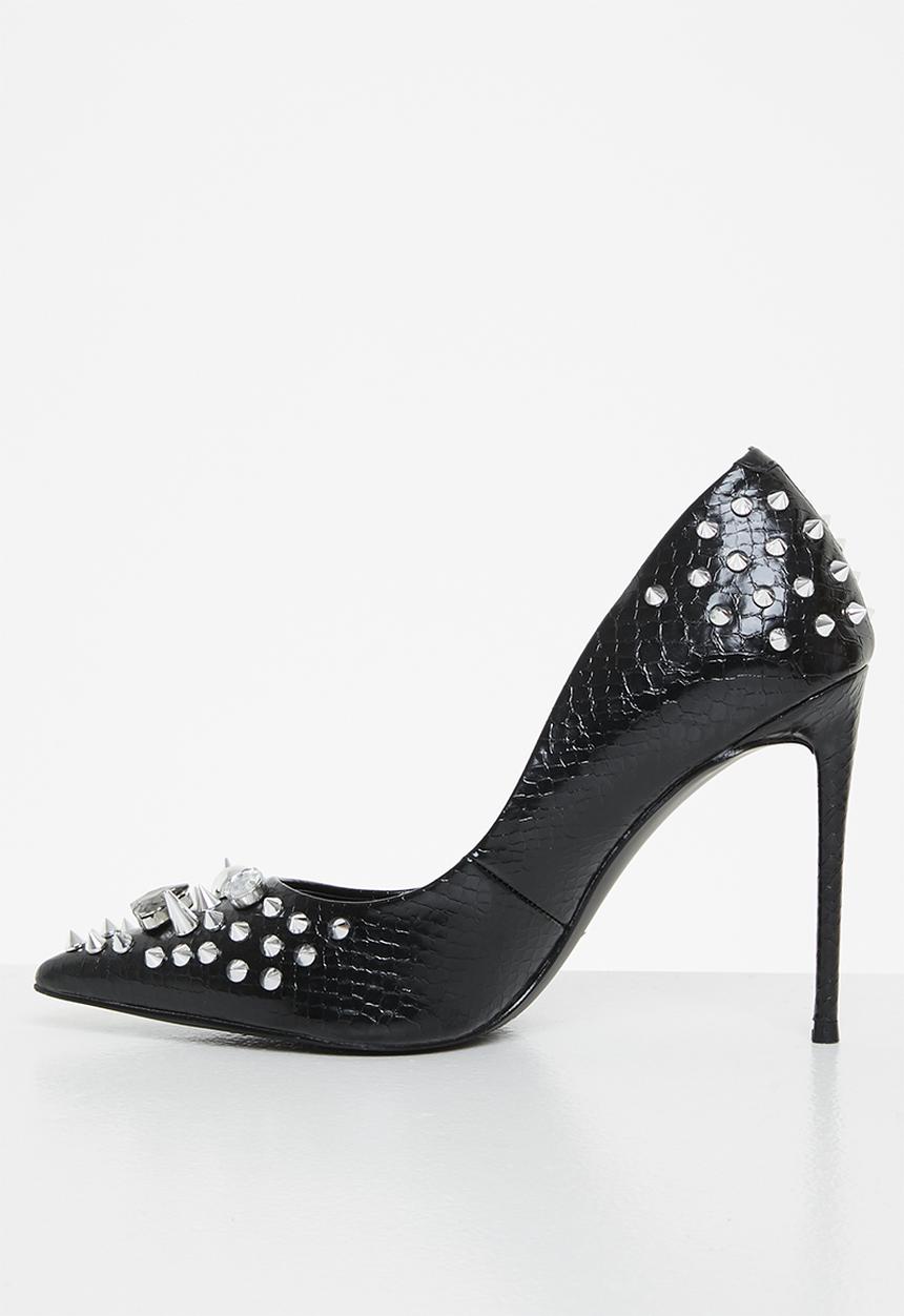 Steve Madden - Veronicka court - black & silver