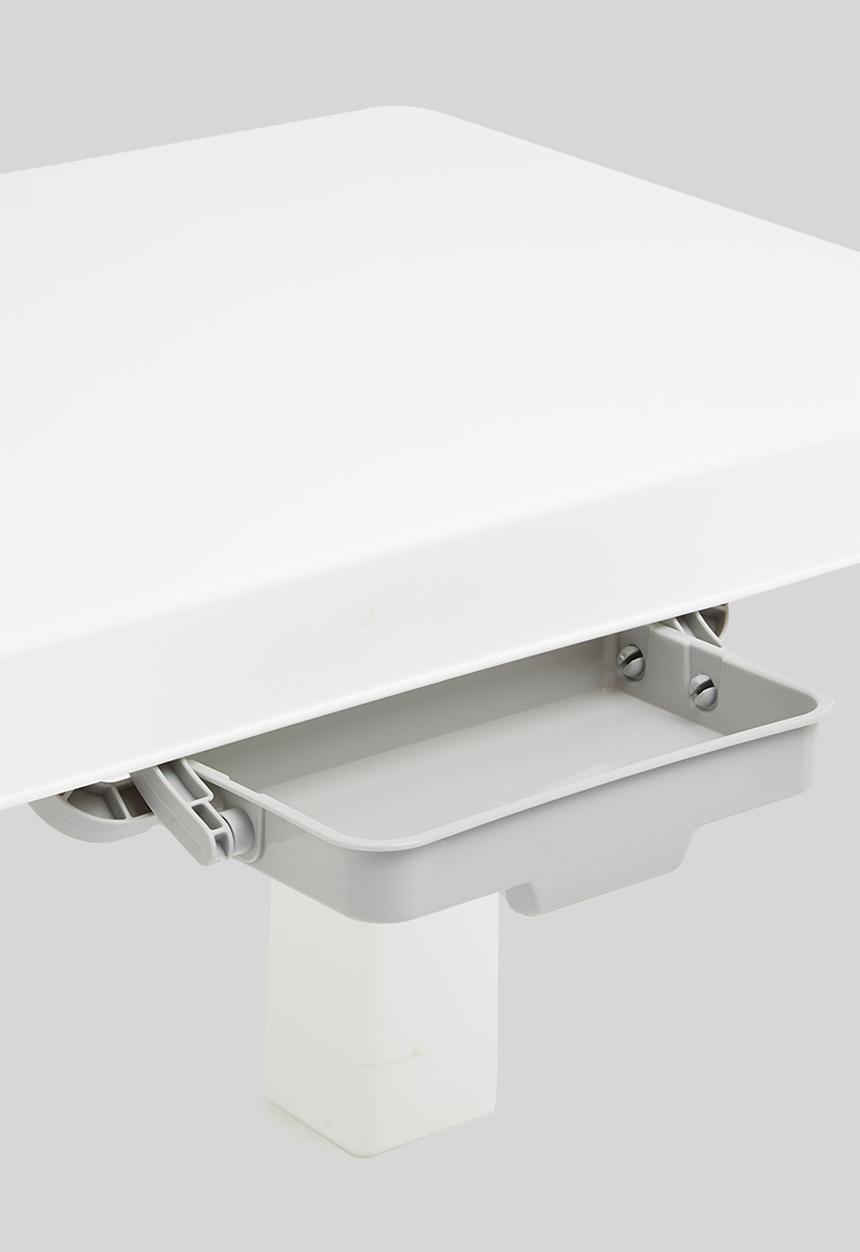Sixth Floor - Laurel kids table & chair set - grey & white