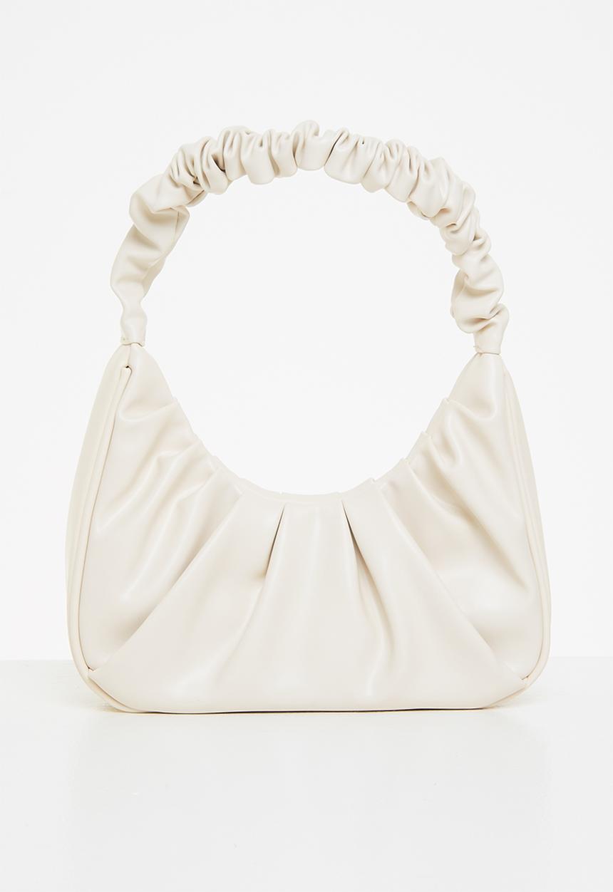 Rubi - Sophie scrunch shoulder bag - bone