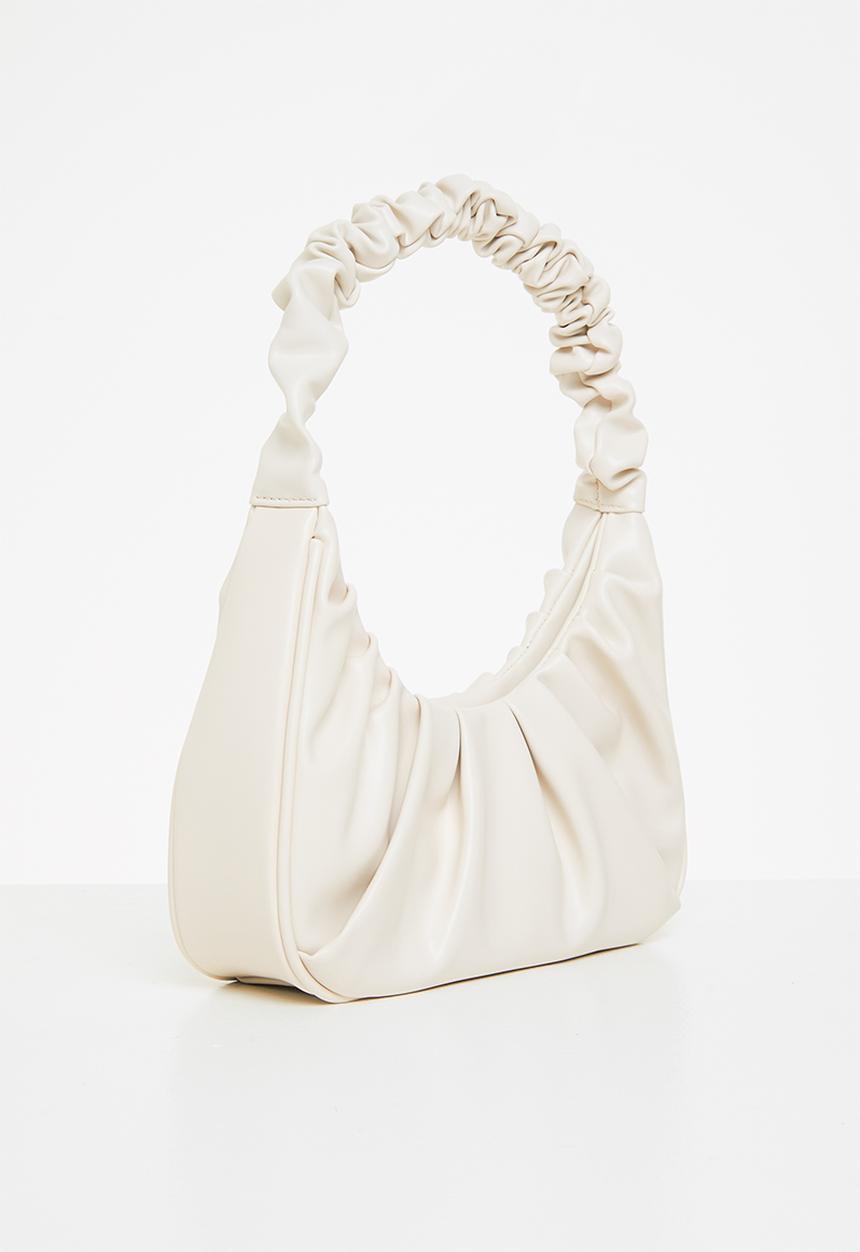 Rubi - Sophie scrunch shoulder bag - bone
